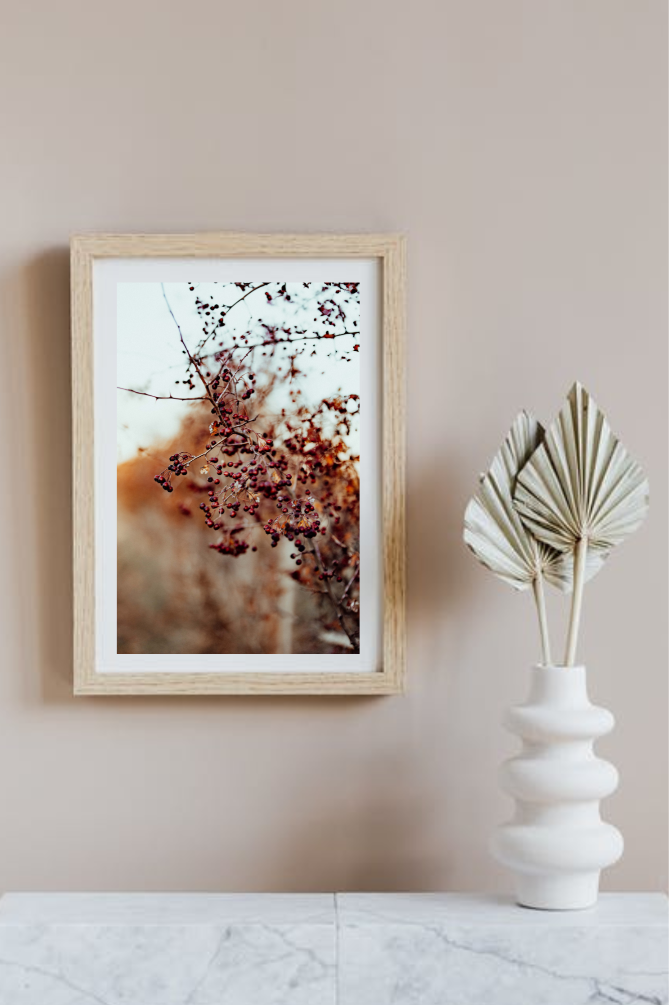 The Hedge Line I Photographic Print