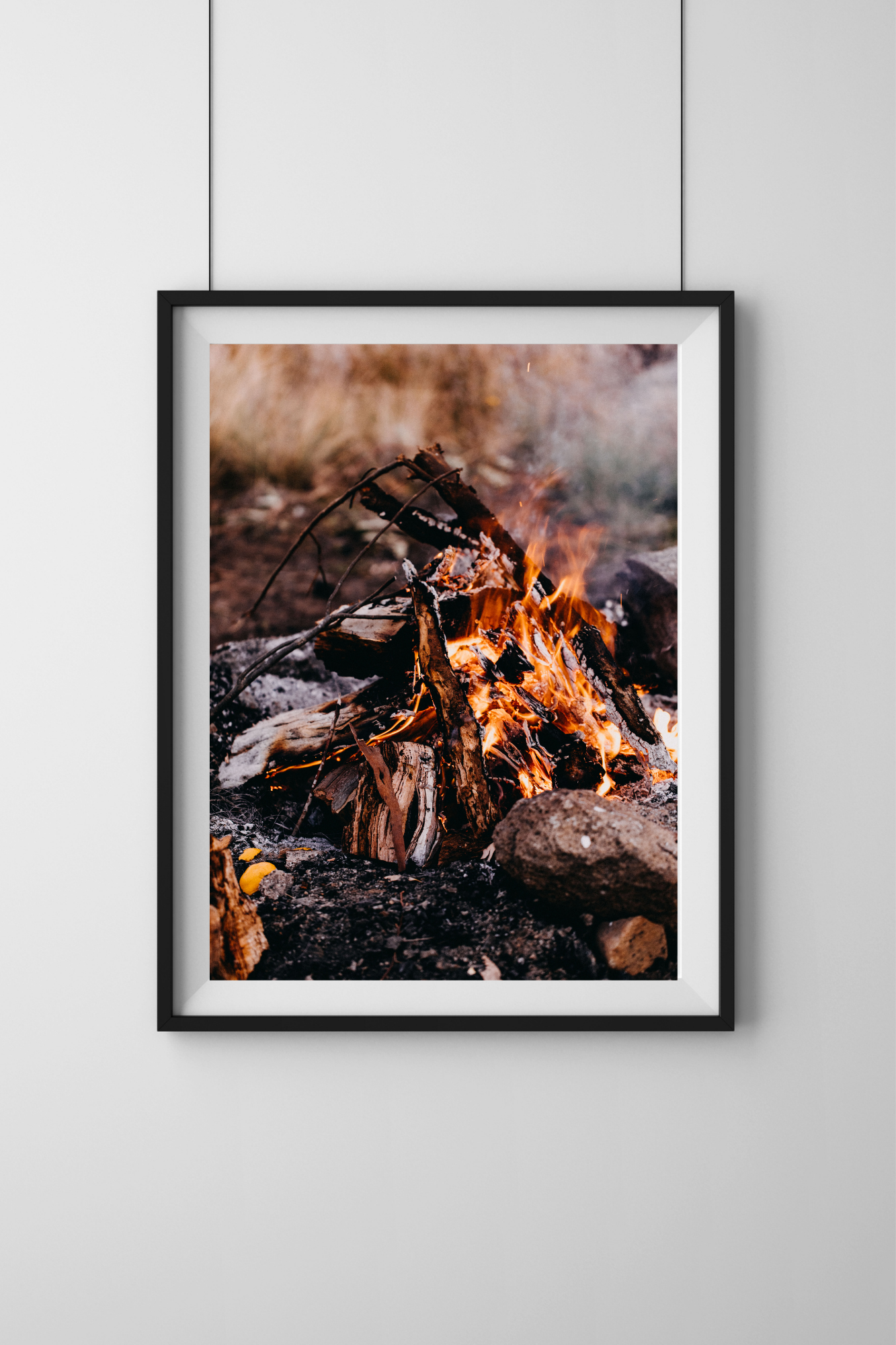 Around the Campfire Photographic Print