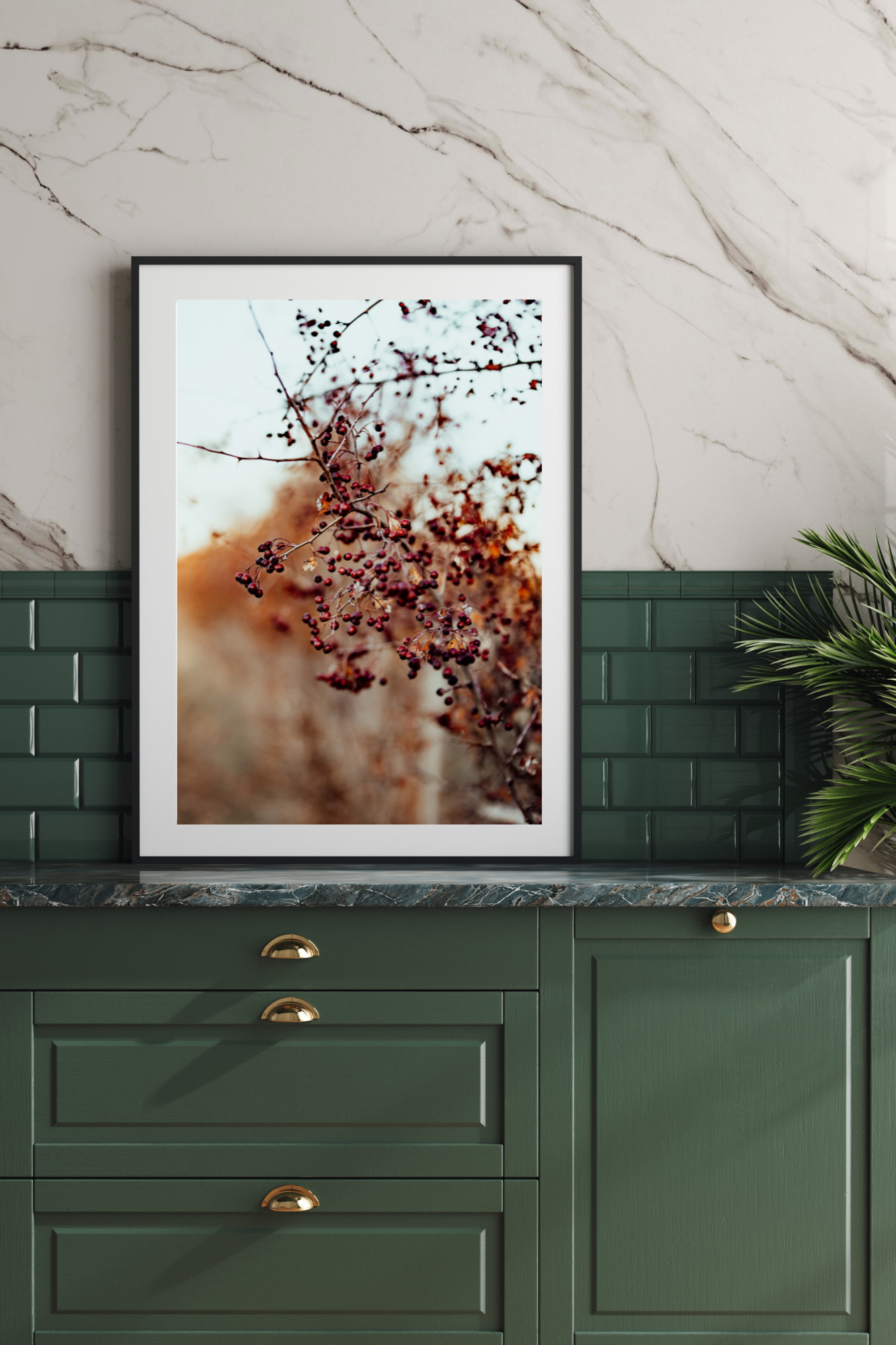 The Hedge Line I Photographic Print