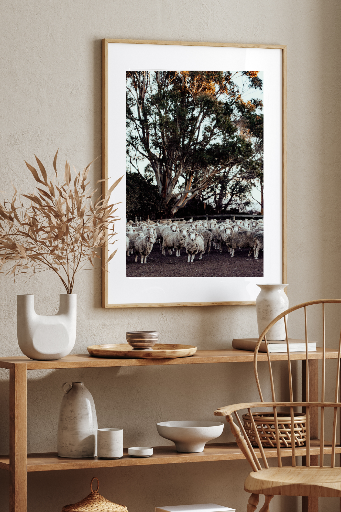 In the Holding Yard I Photographic Print