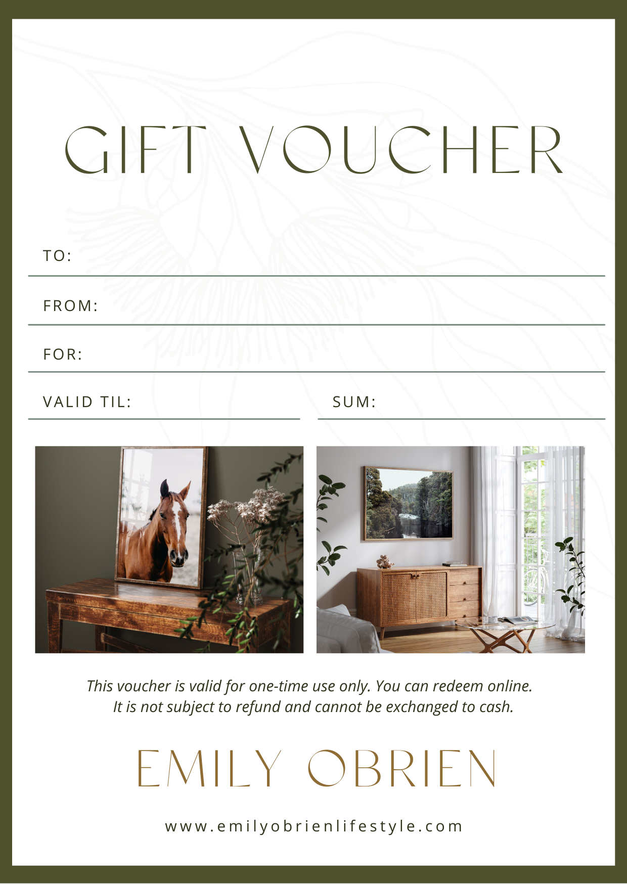 Gift Certificates