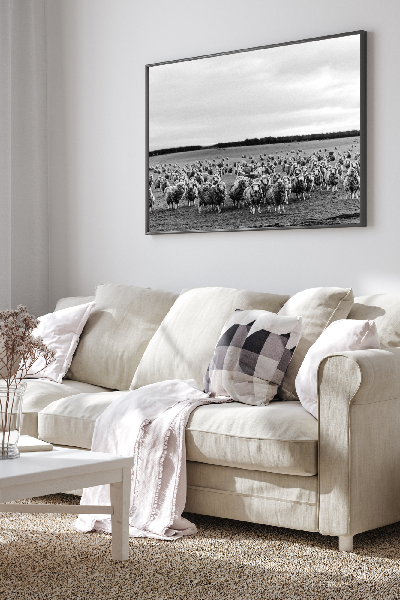 Counting Sheep Photographic Print