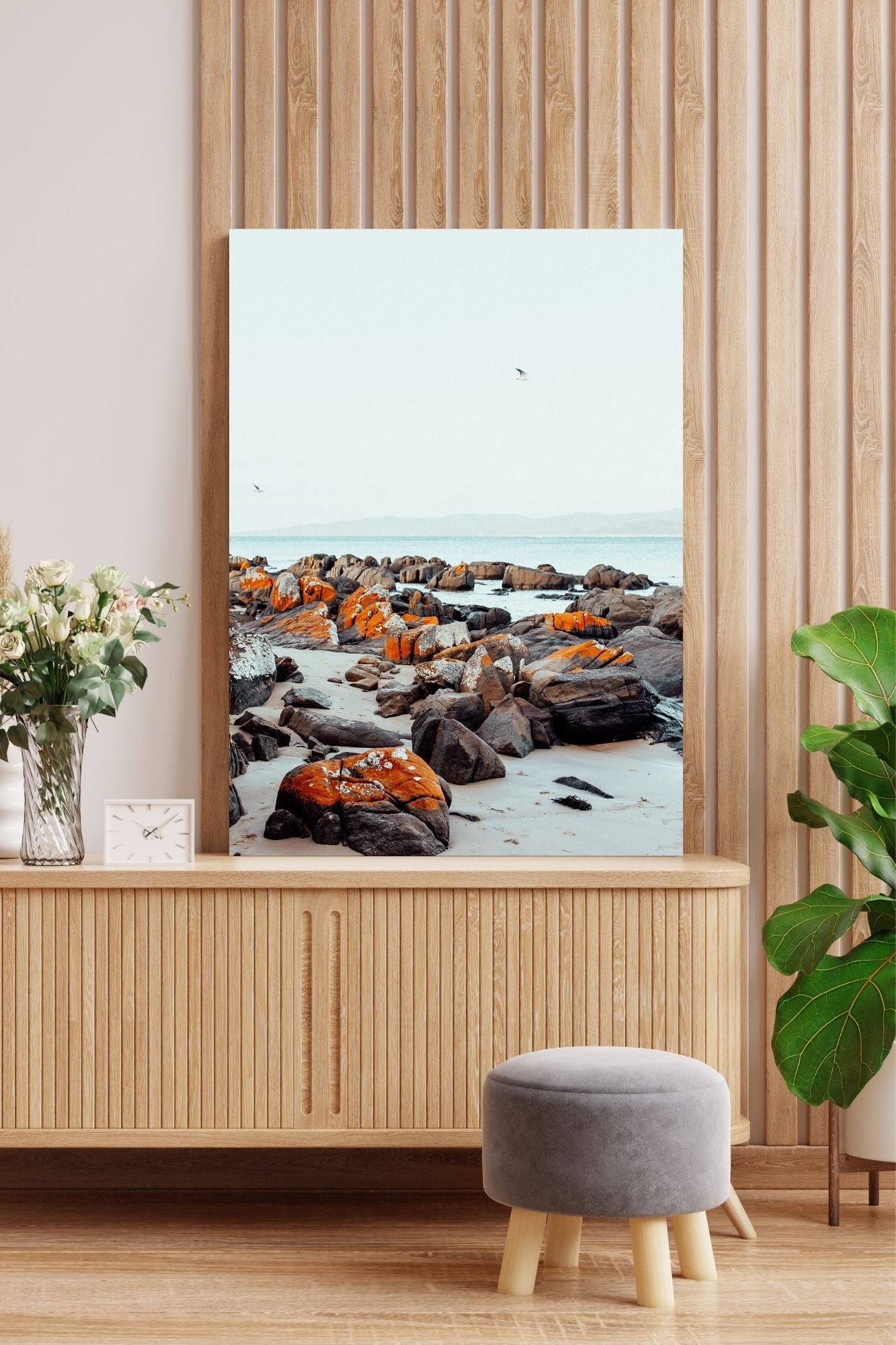 Hawley Beach III Tasmania Photographic Print