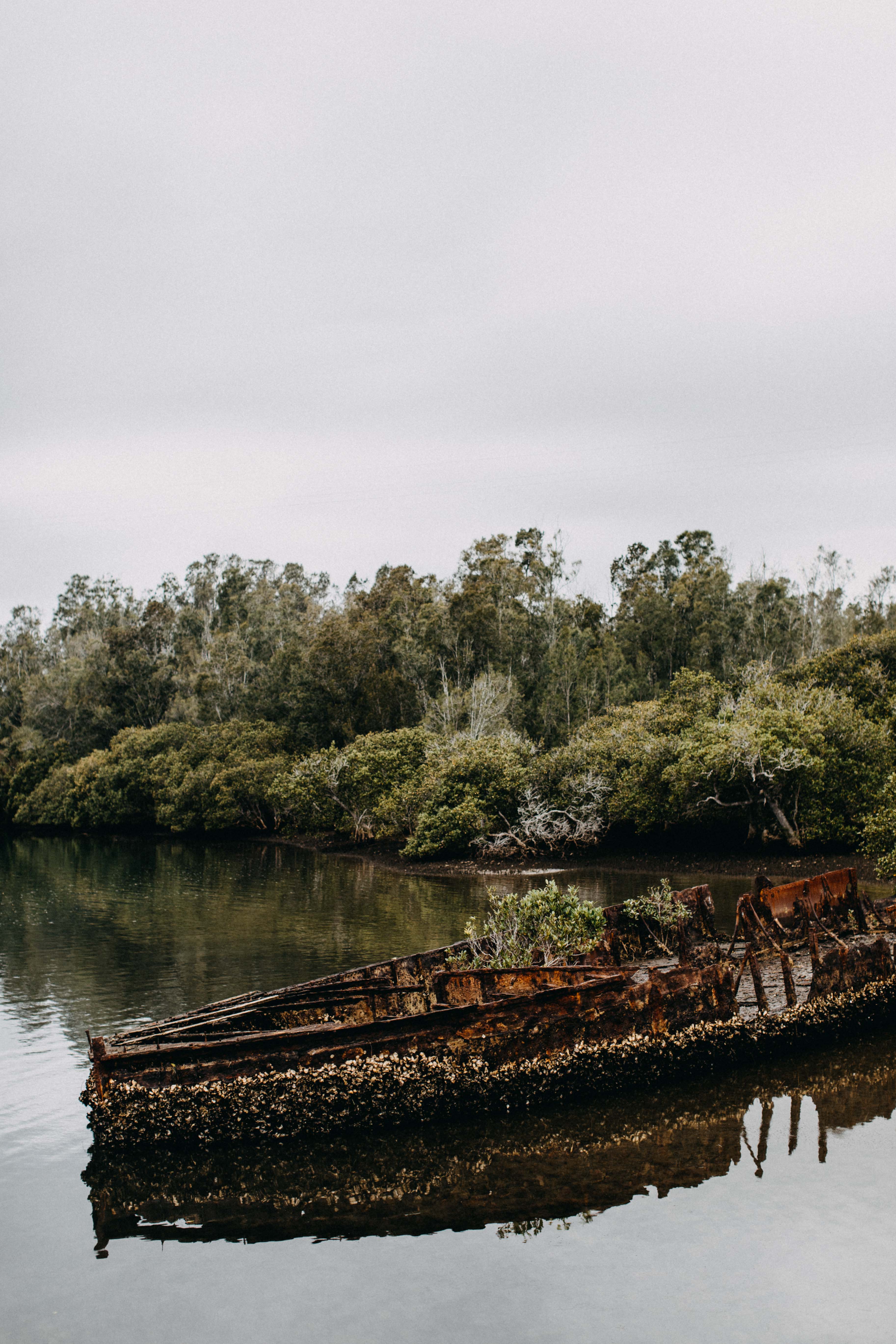 Malabar Creek Oyster Boat II Photographic Print - Emily O'Brien