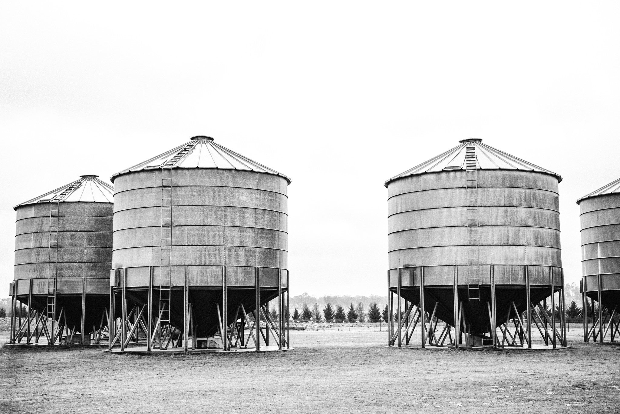 Silos II Photographic Print - Emily O'Brien