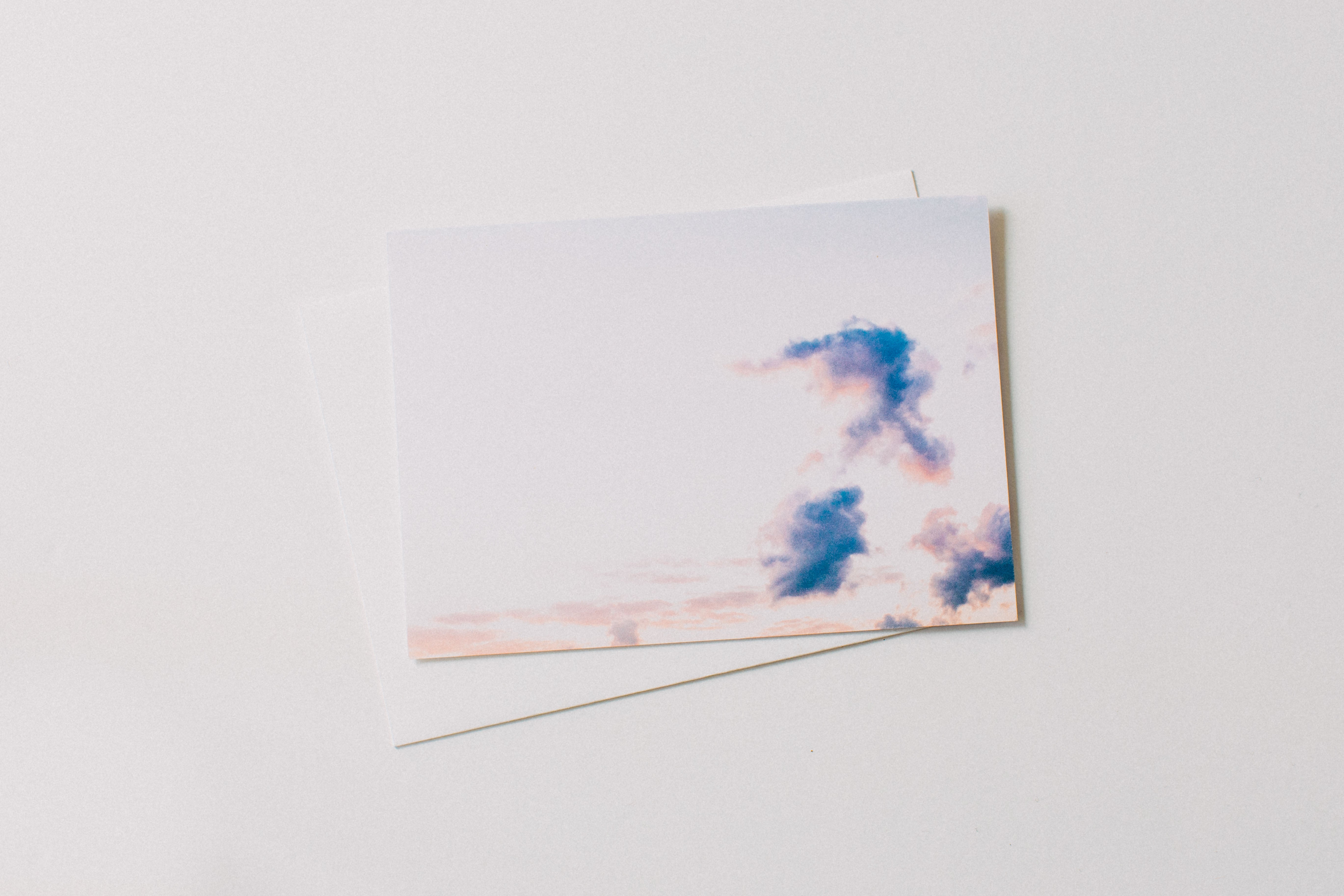 Pastel Sunset Greeting Card - Emily O'Brien