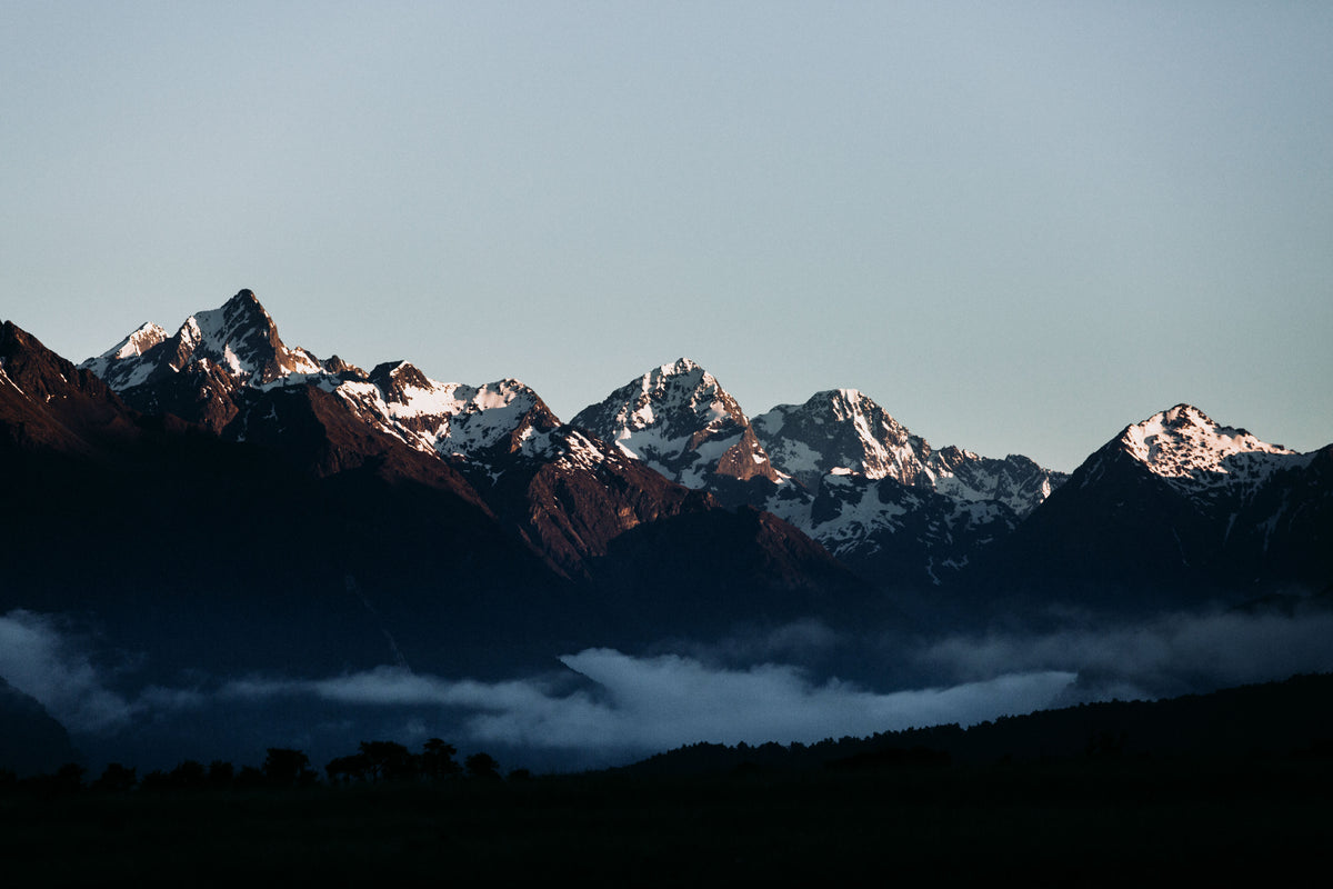 New Zealand Southern Alps Photographic Print - Emily O'Brien