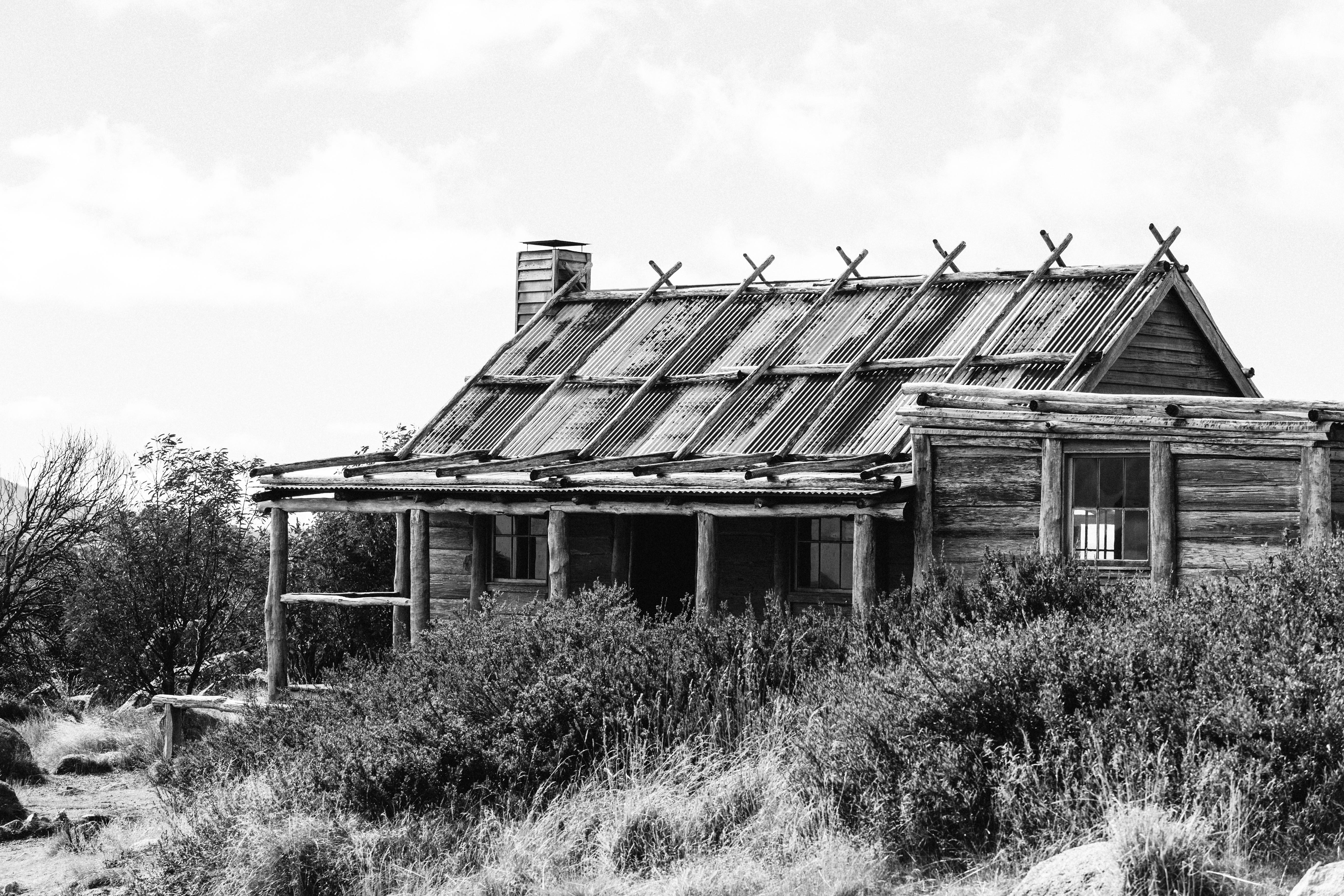Highland Craigs Hut I Photographic Print - Emily O'Brien