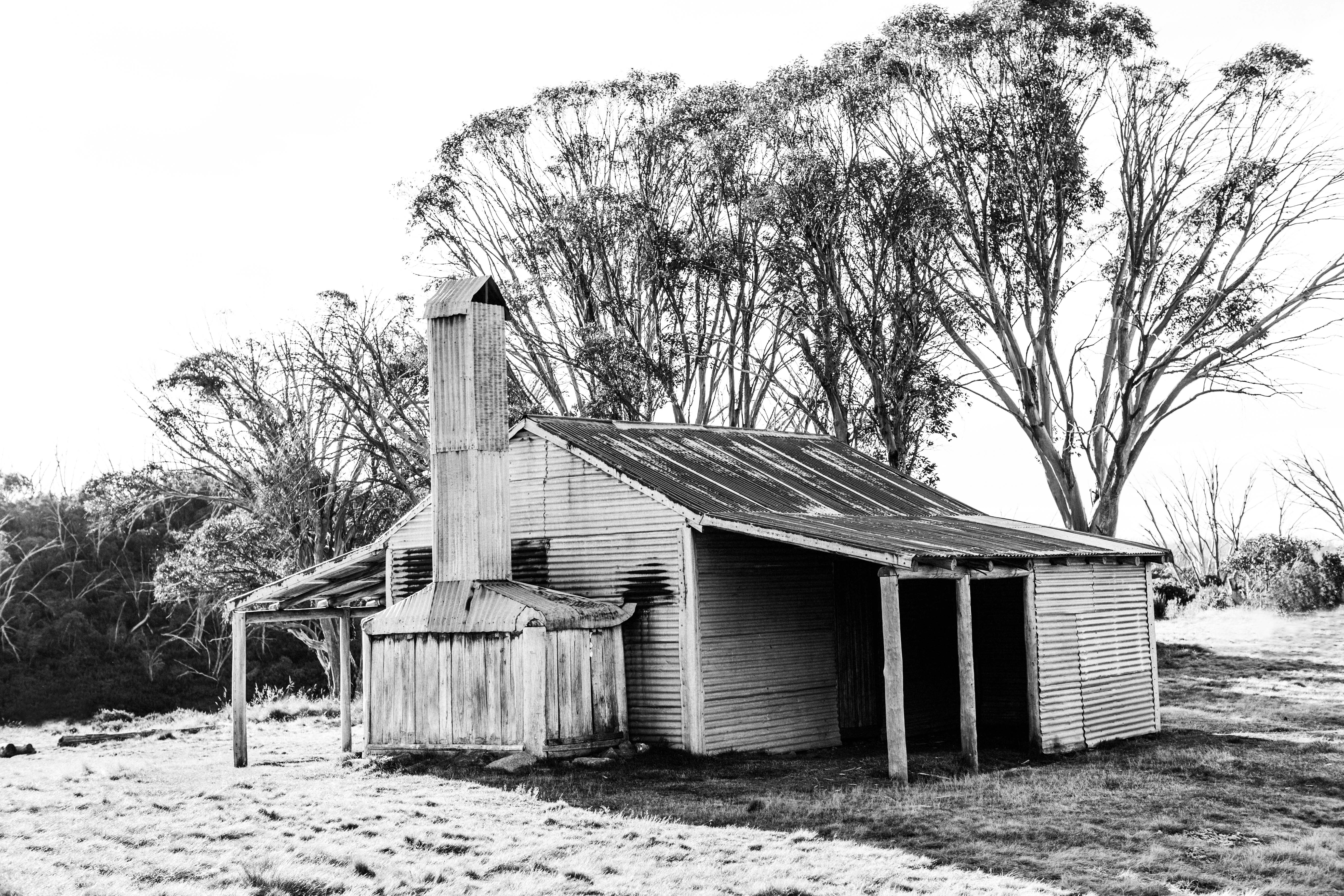 Highland OBriens Hut Photographic Print - Emily O'Brien