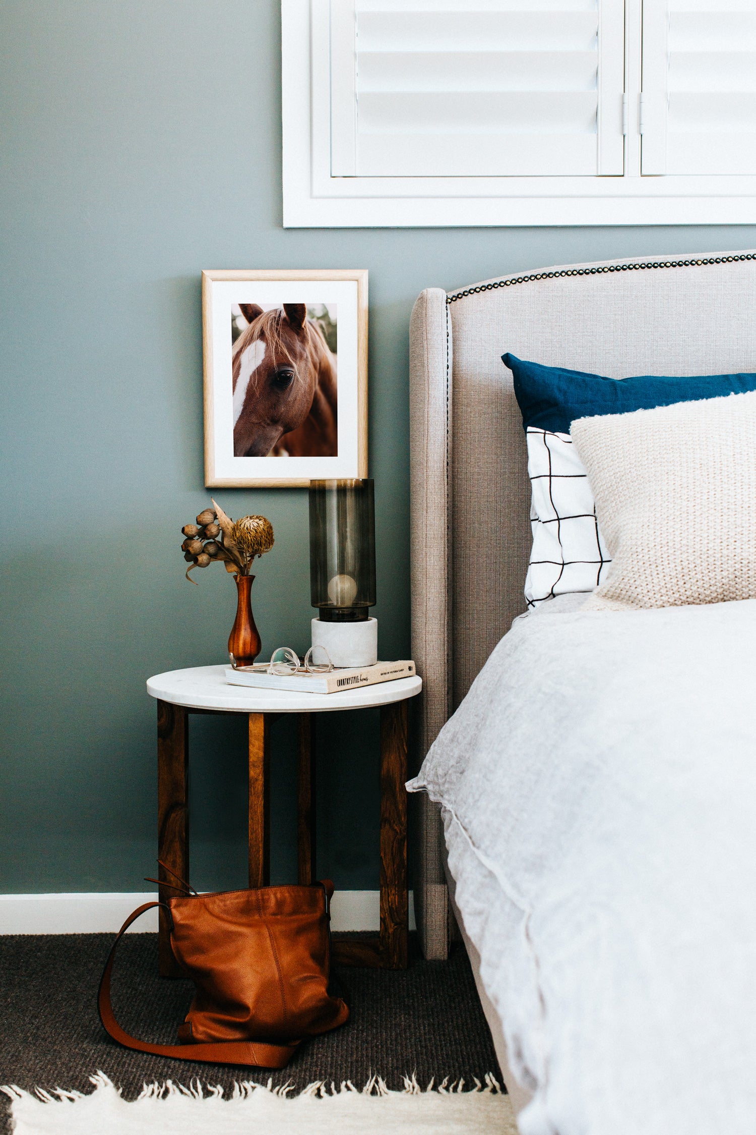 Benny the Brown Horse III Photographic Print - Emily O'Brien