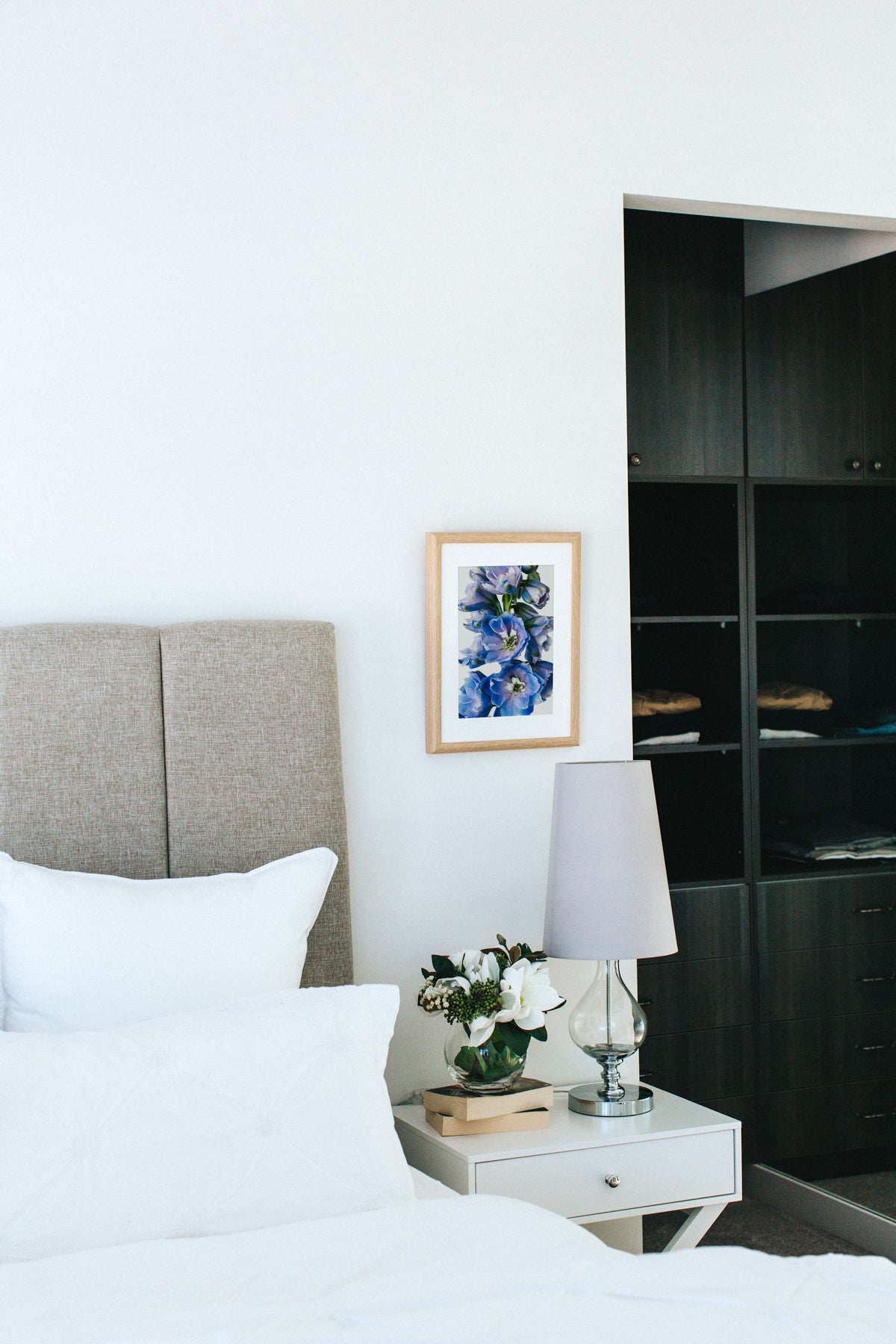 Blue Delphinium I Photographic Print - Emily O'Brien