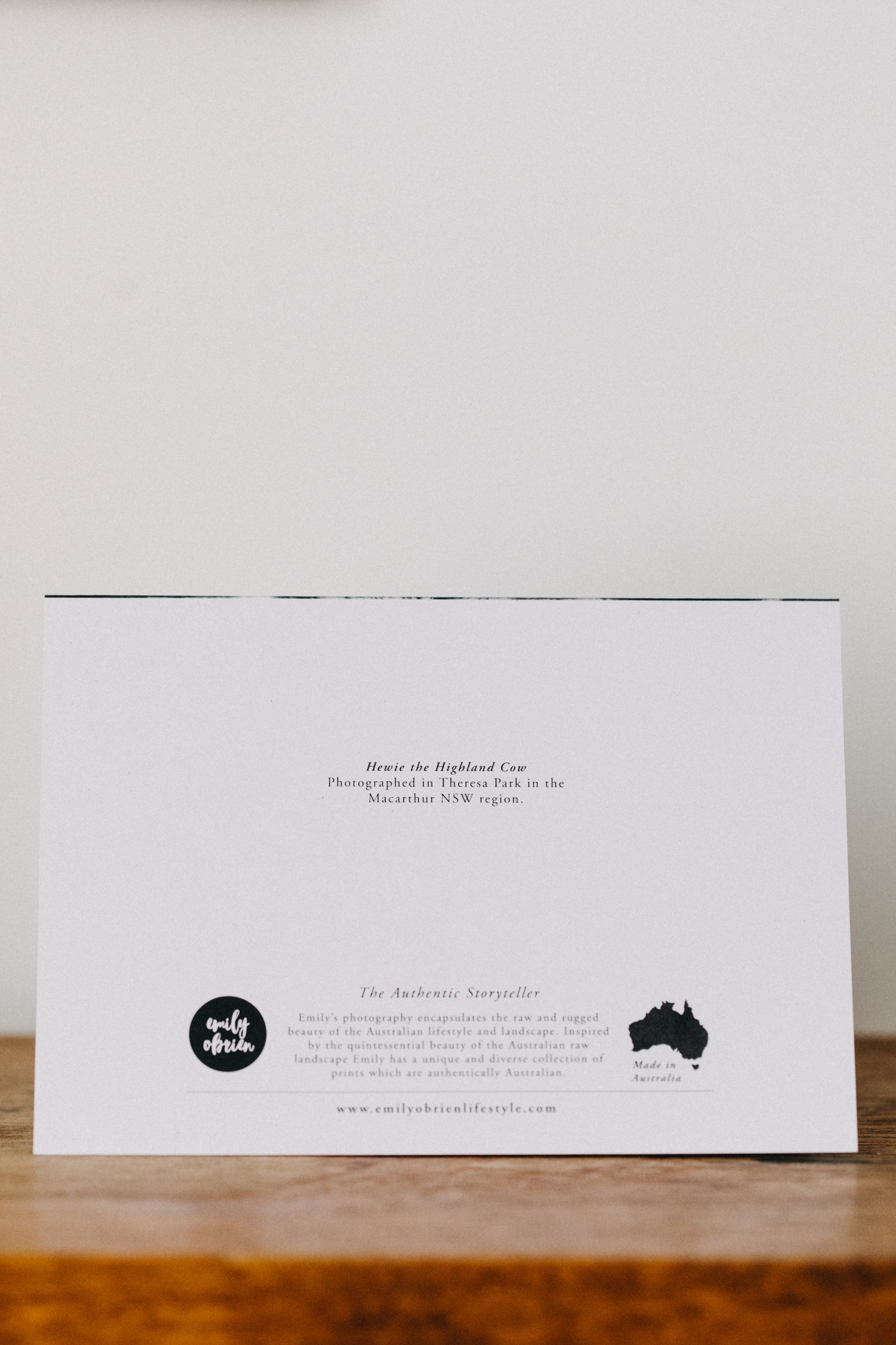 Hewie the Highland Cow Greeting Card