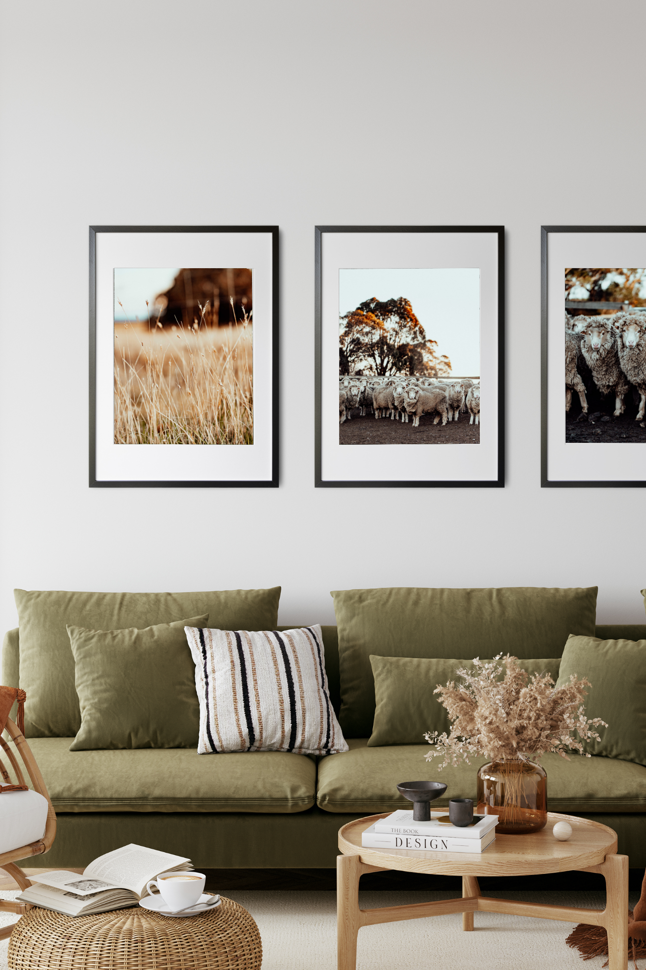 Grassline II Photographic Print
