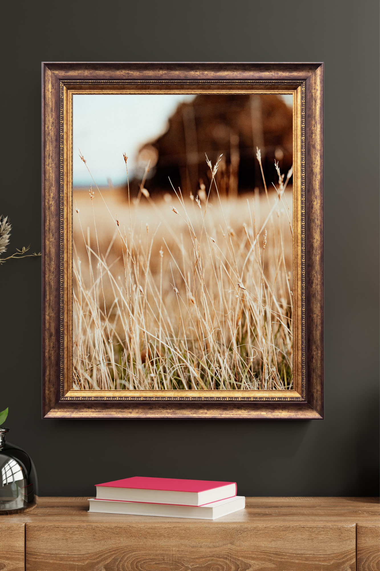 Grassline II Photographic Print