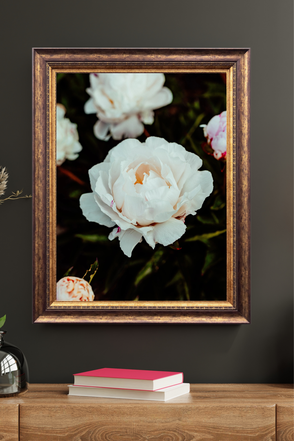 Peony Weight of It Photographic Print