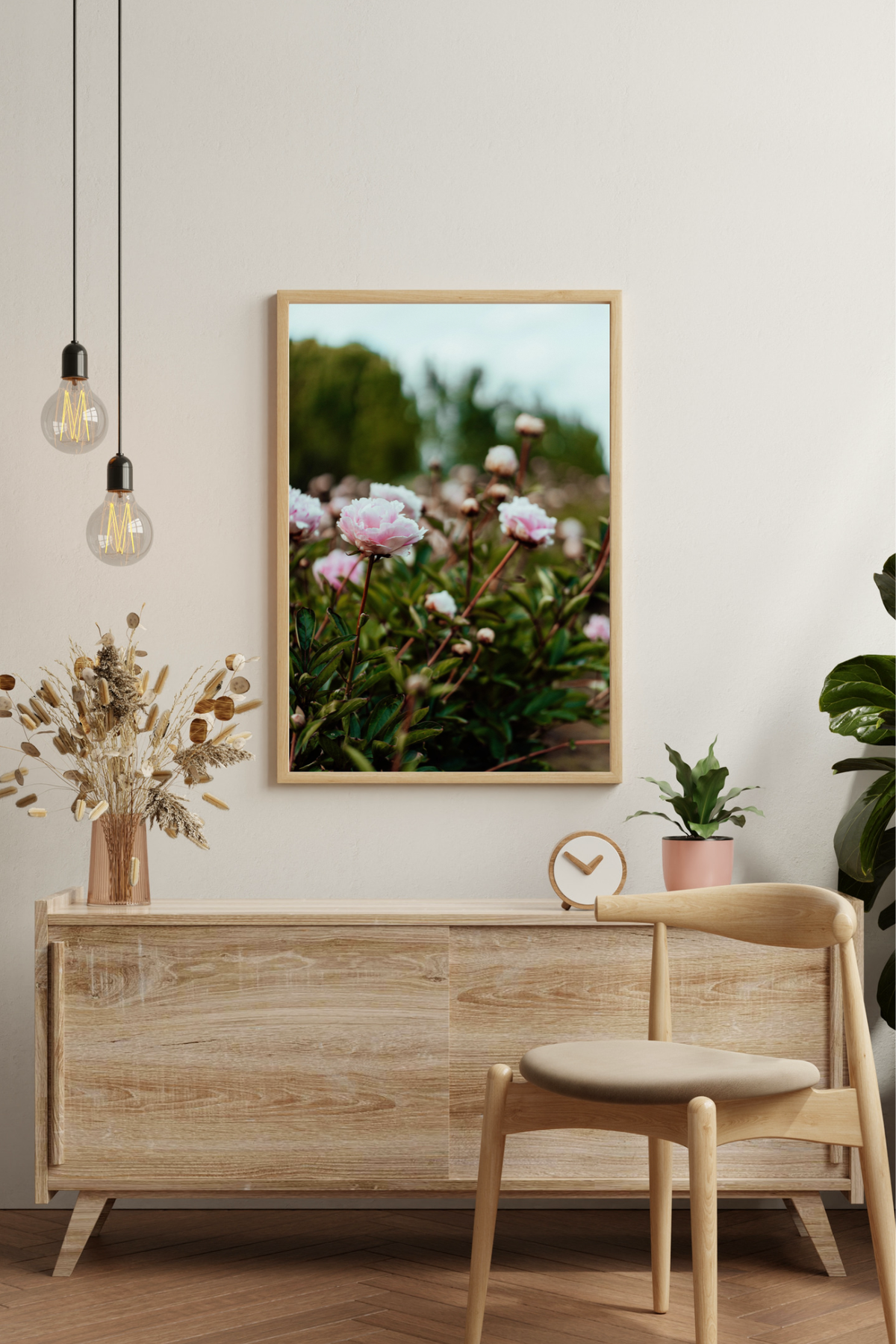 Field of Peonies I Photographic Print