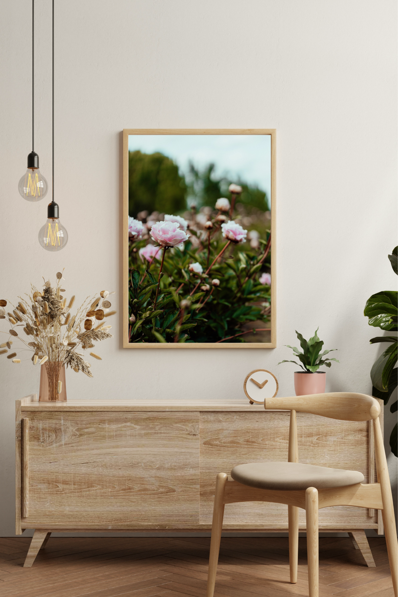 Field of Peonies I Photographic Print