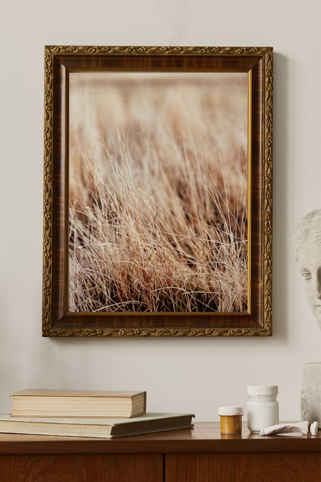 Grassline I Photographic Print