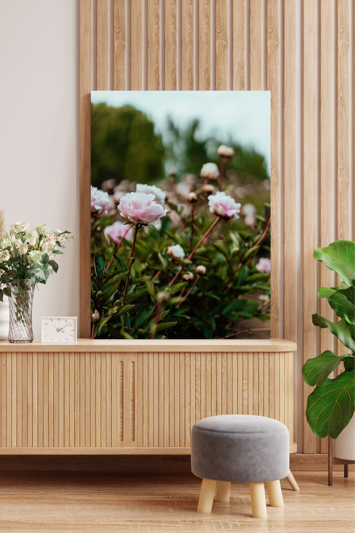 Field of Peonies I Photographic Print