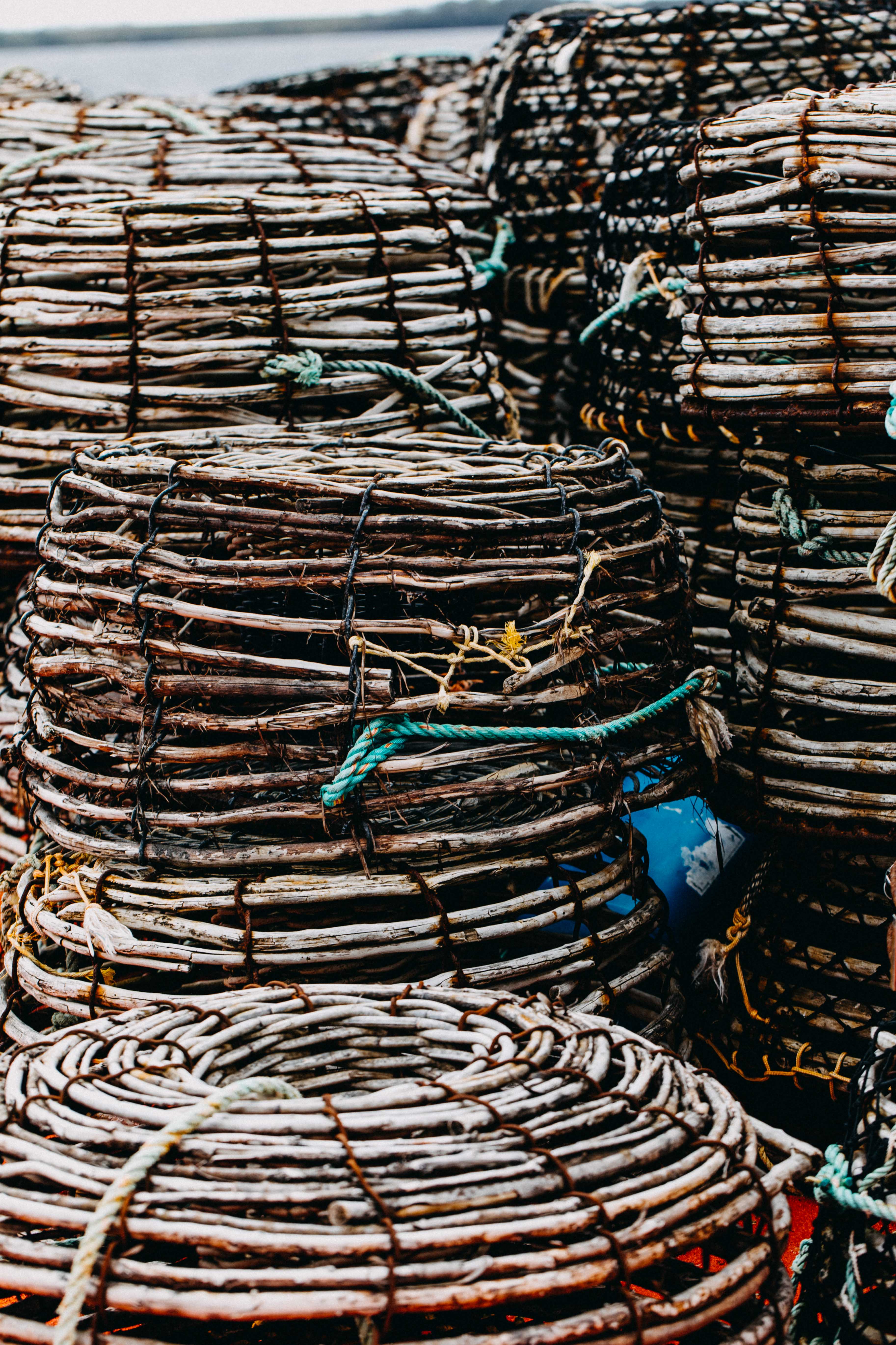 Crayfish Pots II Photographic Print