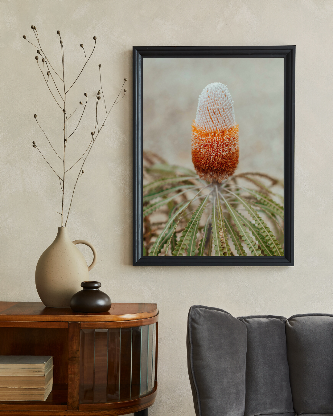 Australian Banksia Prionotes I Photographic Print