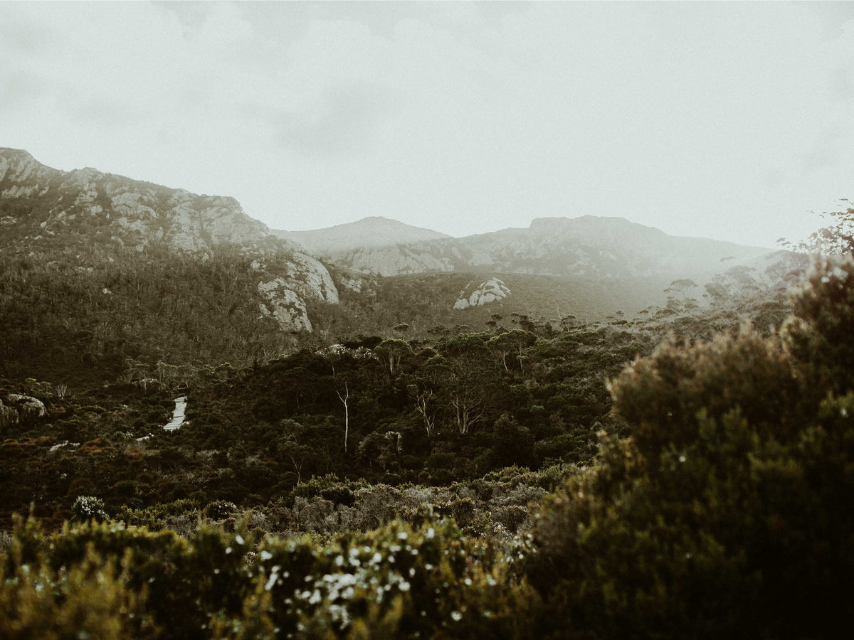 Cradle Mountain Rugged Peaks Photographic Print - Emily O'Brien