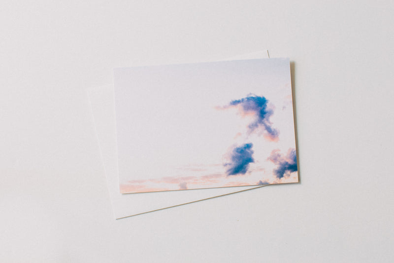 Pastel Sunset Greeting Card - Emily O'Brien