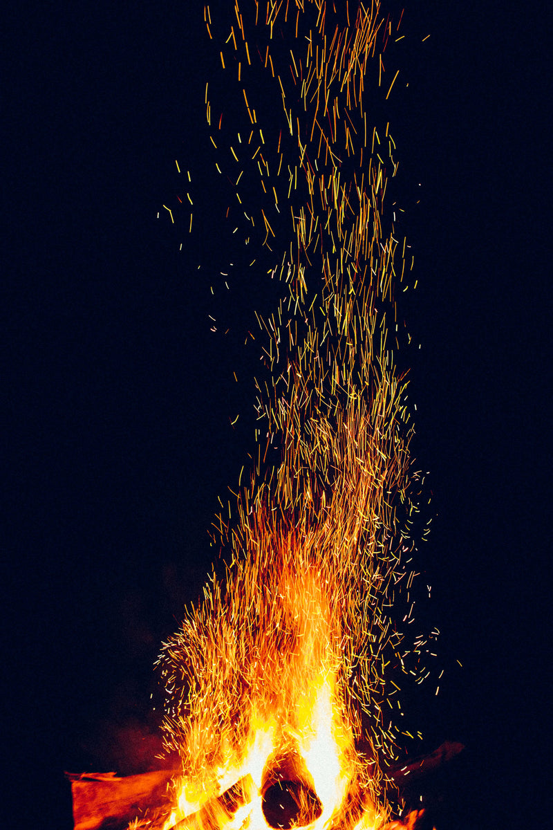 When the Fire Starts to Burn Photographic Print - Emily O'Brien