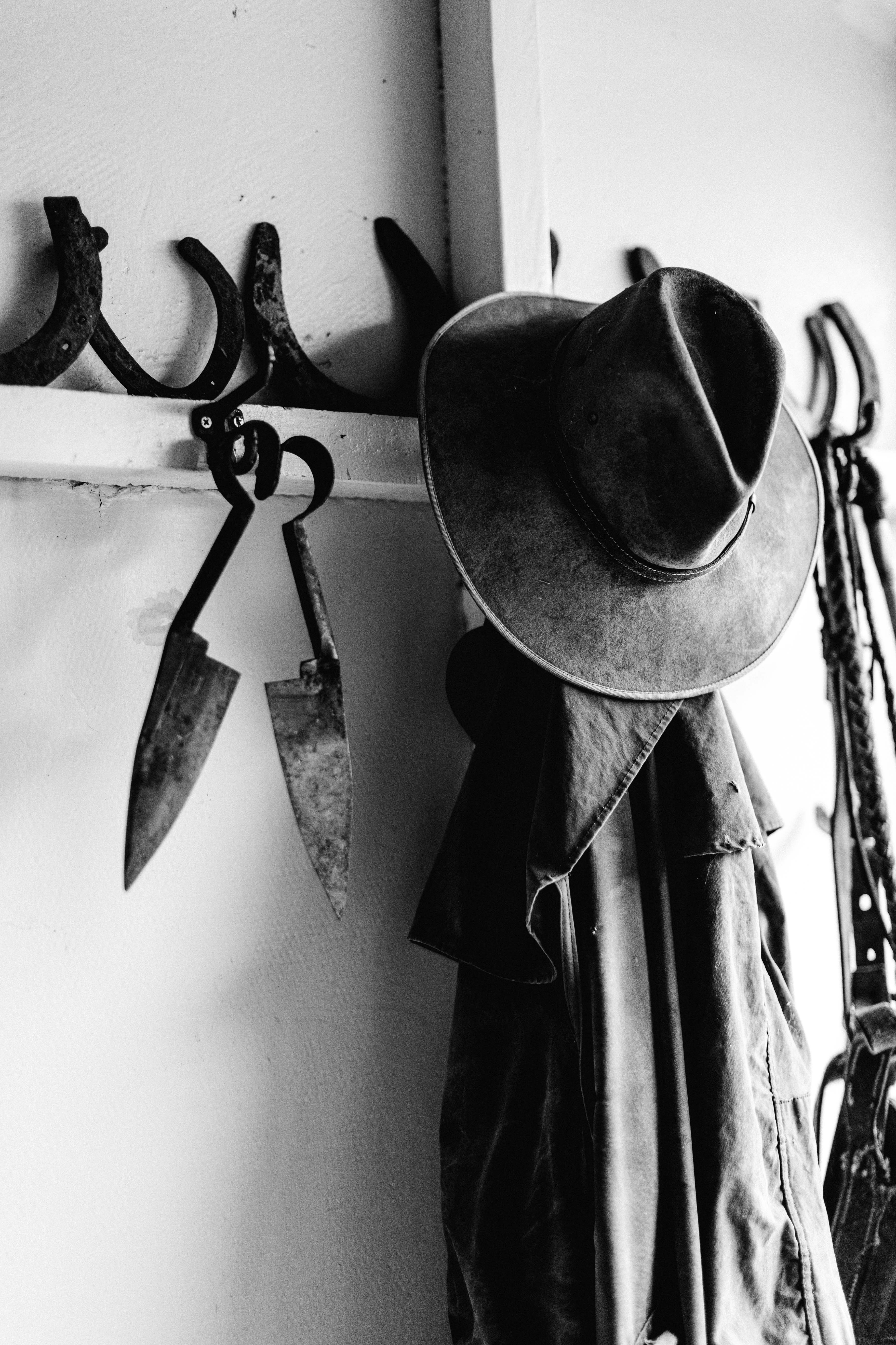 Australian Akubra IV B+W Photographic Print