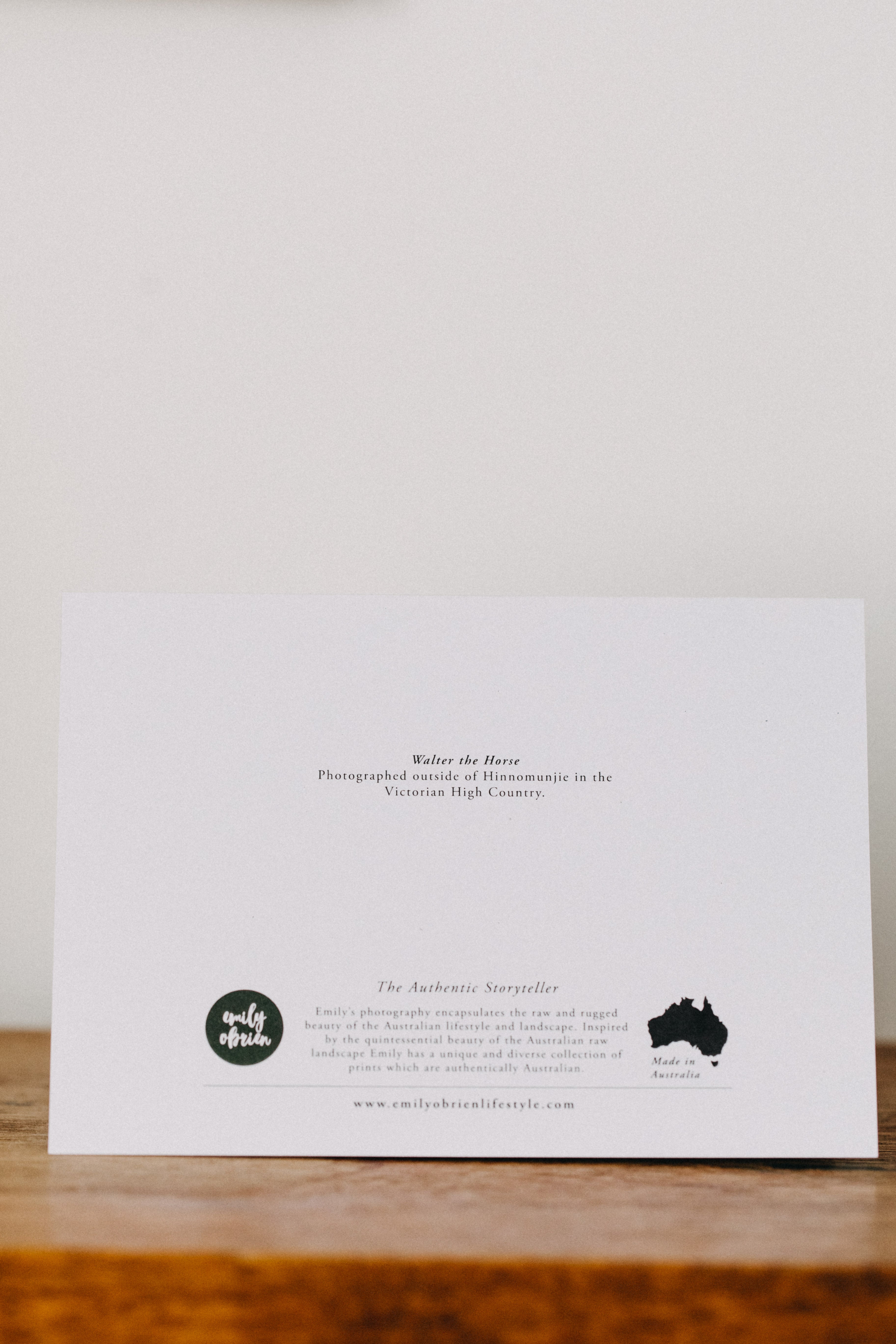 Walter the Horse I Greeting Card